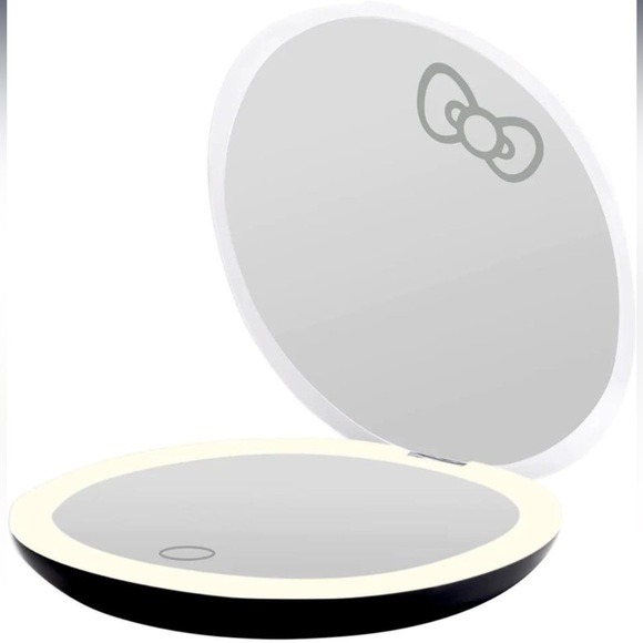 Impressions Vanity Company X Hello Kitty | The Stripe LED Compact Mirror - Picture 2 of 5